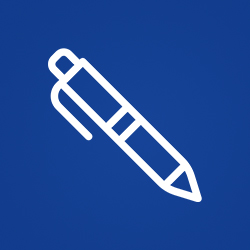 Icon pen.
